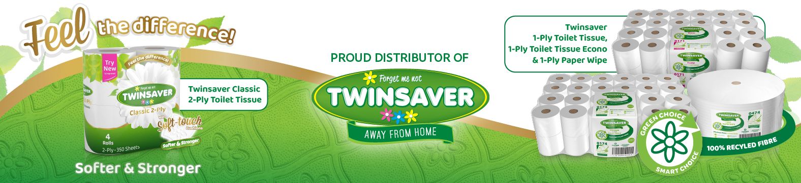 Feel the Difference with Twinsaver Classic 2-Ply Toilet Tissue - Visit MyBidfood