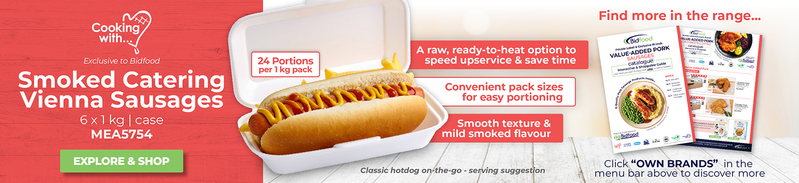 11 Quality Pork Sausage Products available - Explore our interactive shoppable broadsheet.