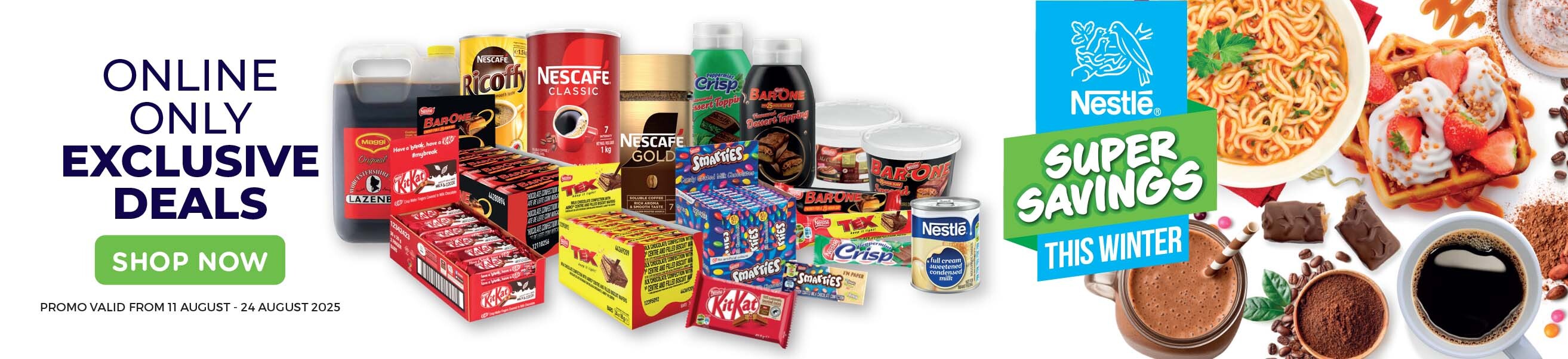 Super Savings with Nestle this Winter - Don't Miss Out, Online Only Exclusive Deals