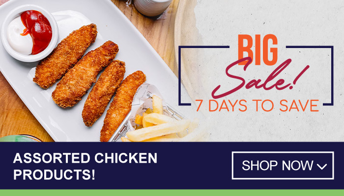 7 Days Big Sale on Assorted Chicken Products - visit MyBidfood to shop now