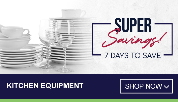 7 Days Super Savings on Kitchen Equipment - visit MyBidfood to shop now