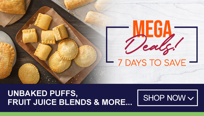 7 Days Mega Deals on Unbaked Puffs, Fruit Juice Blends and more