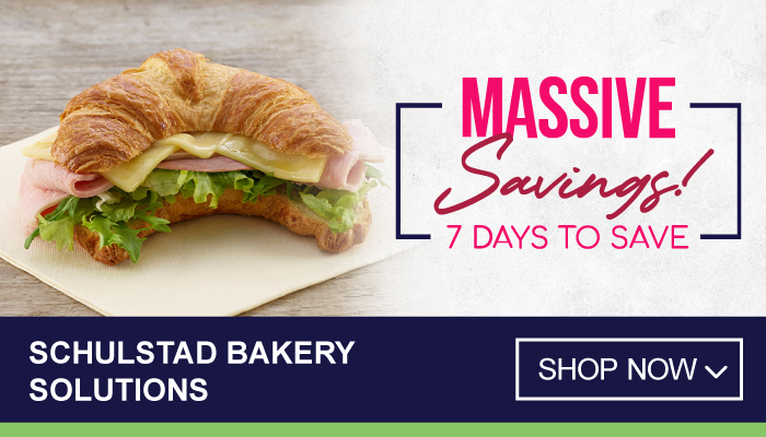 7 Days Massive Savings on Schulstad Bakery Solutions - visit MyBidfood to shop now