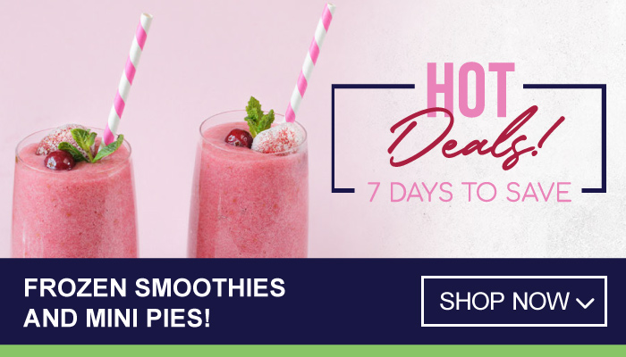 7 Days Hot Deals on Frozen Smoothies and Mini Pies