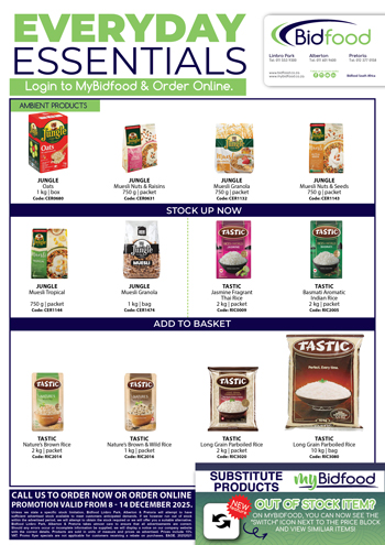 Everyday Essentials Promo From 8 - 14 December 2025 - Viewing Online Has Never Been Easier