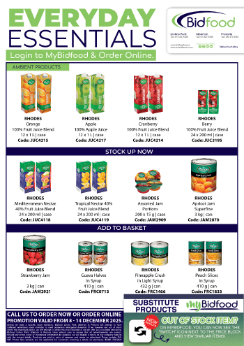 Everyday Essentials Promo From 8 - 14 December 2025 - Viewing Online Has Never Been Easier