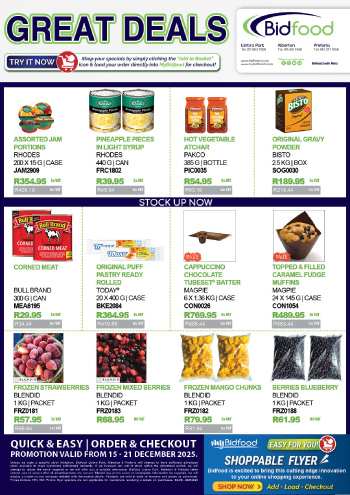 Great Deals On Promotion During 15 - 21 December 2025 - Viewing Online Has Never Been Easier