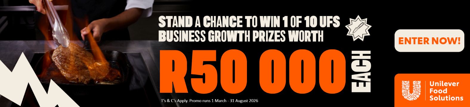 Unilever - Stand A Chance To Win 1 Of 10 UFS Business Growth Prizes Worth - R50 000 Each - Enter Now!