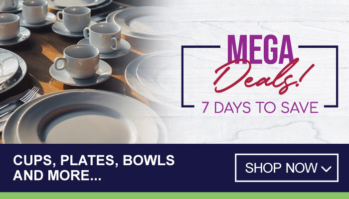 7 Days Mega Deals on Cups, Plates, Bowls and more - visit MyBidfood to shop now