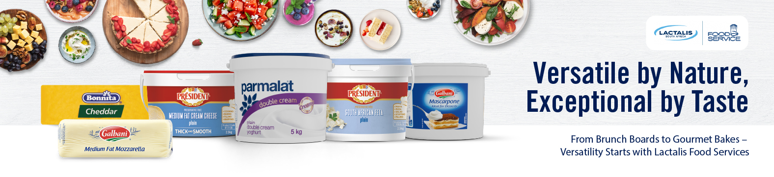Lactalis- Versatile by Nature, Exceptional by Taste - Shop Now!