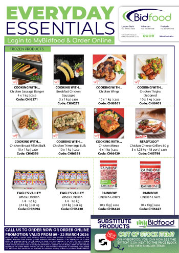 Everyday Essential Deals on Promotion From 09 - 22 March 2026