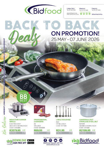 View Our Interactive Shoppable Broadsheet - Back To Back Deals From 25 May - 07 June 2026 - Add, Load, Checkout on Catering Equipment and Kitchen Essentials