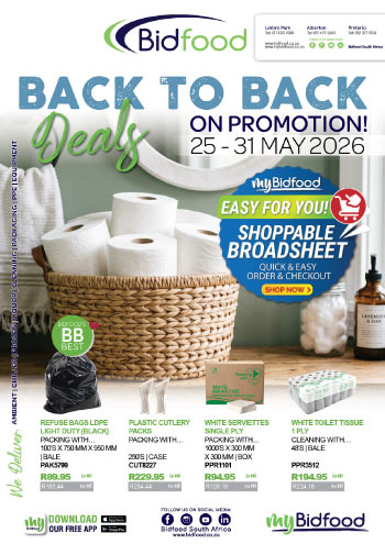 View Our Interactive Shoppable Broadsheet - Back To Back Deals From 25 - 31 May 2026 - Add, Load, Checkout on Cleaning Essentials, Refuse Bags, Eggs and More
