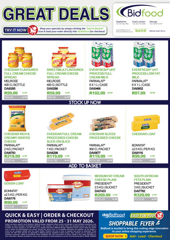 Great Deals on Promotion During 25 - 31 May 2026 - Shop Cheese, Full Cream Milk, Gouda and More Online