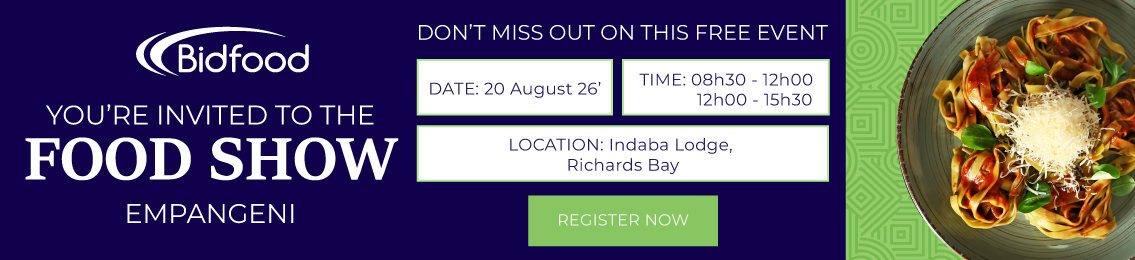 Bidfood - You're invited to the Food Show - Empangeni - Register Now