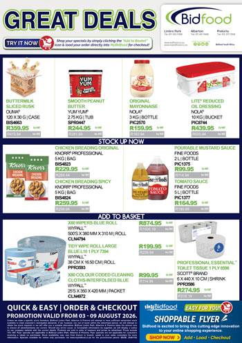 Great Deals on Promotion During 03 - 09 August 2026 - Viewing Online Has Never Been Easier