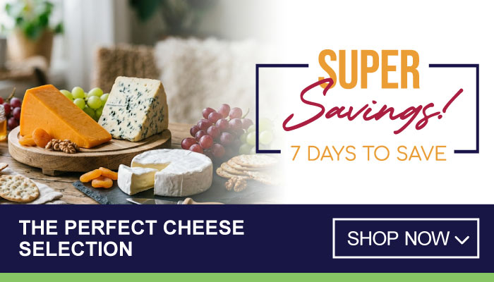7 Days Super Savings on The Perfect Cheese Selection - visit MyBidfood to shop now