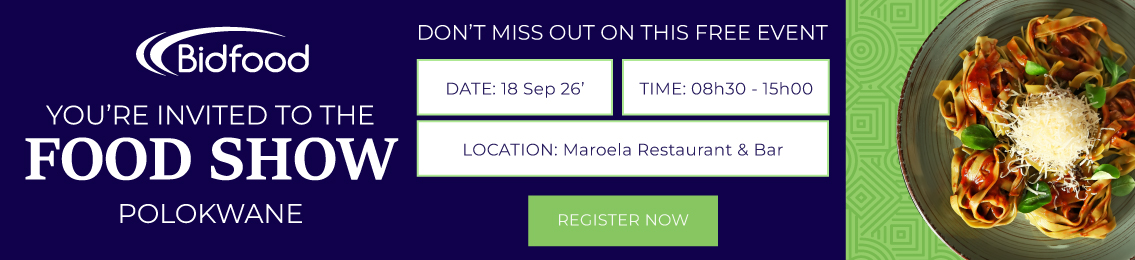 Bidfood - You're invited to the Food Show - Polokwane - Register Now