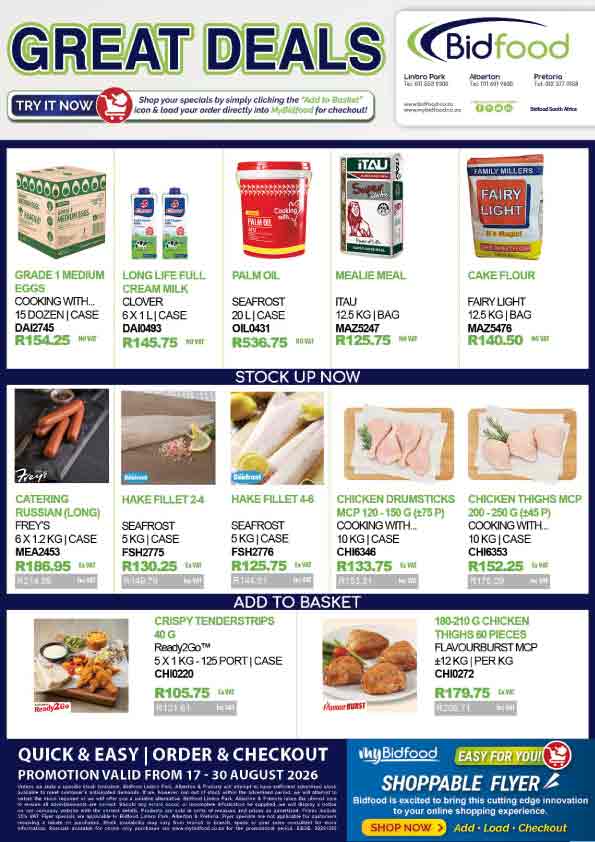 Great Deals on Promotion During 17 - 30 August 2026 - Shop Our Interactive Shoppable Flyer Online