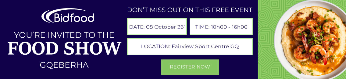 Bidfood - You're invited to the Food Show - Gqeberha - Register Now