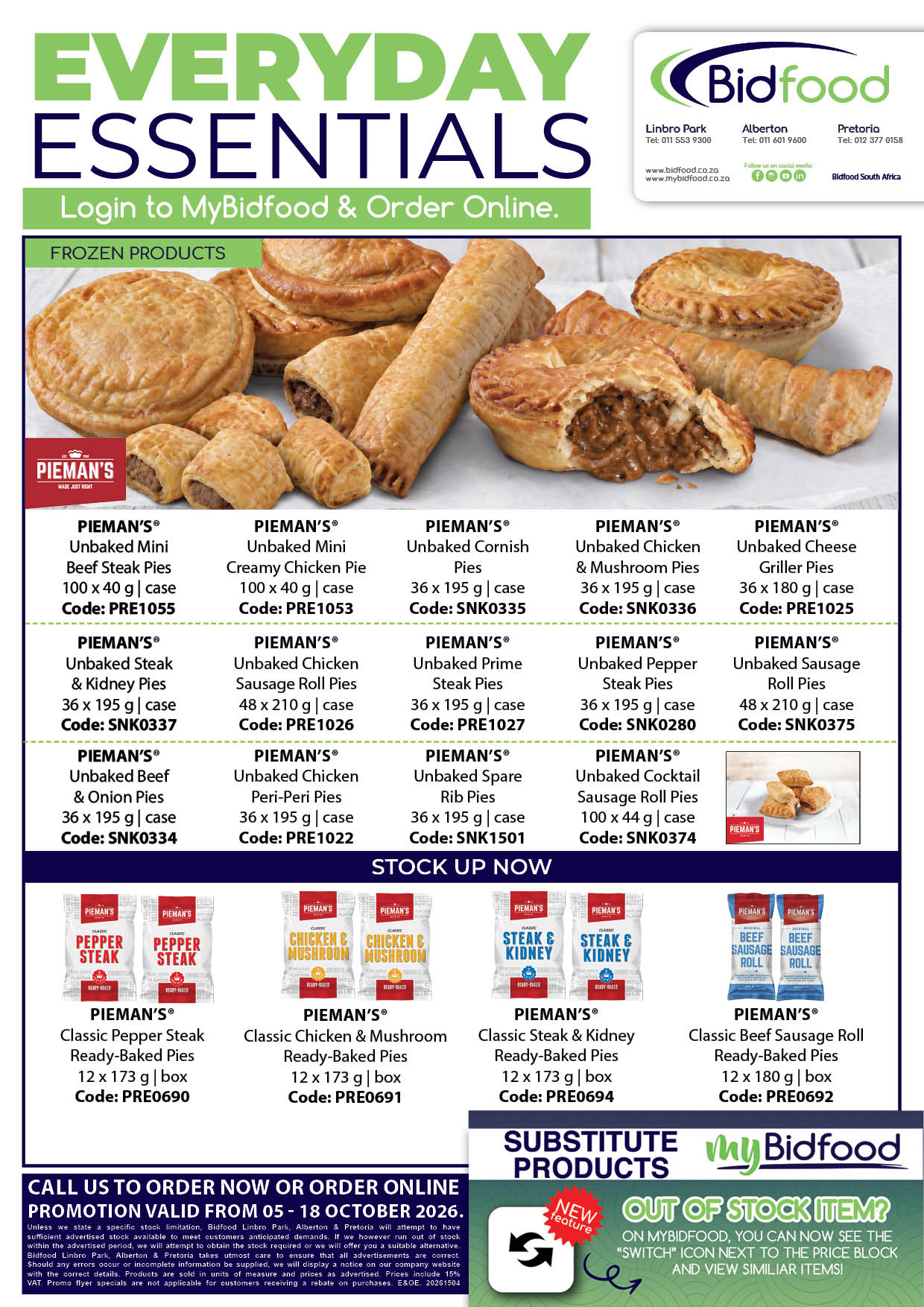 Great Deals on Promotion From 05 - 18 October 2026 - Viewing Online Has Never Been Easier