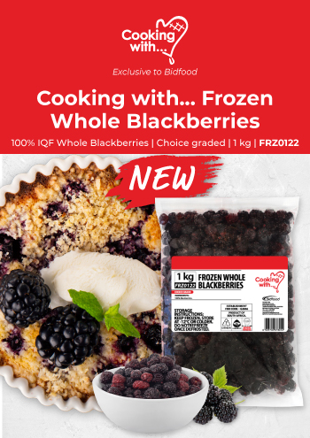 Exclusive to Bidfood - Cooking with... Frozen Whole Blackberries - Shop Now