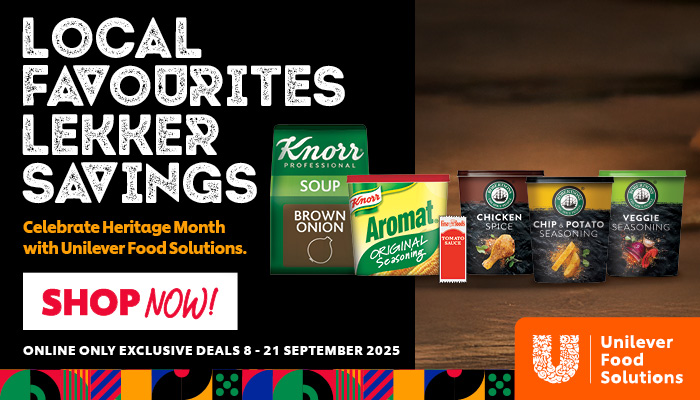 Celebrate Heritage Monh with Unilever Food Solutions, Local Favourites. Lekker Savings - Explore and Shop online