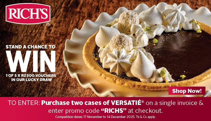 Stand a chance to win 1 of 5 x R2500 Vouchers in our Lucky Draw