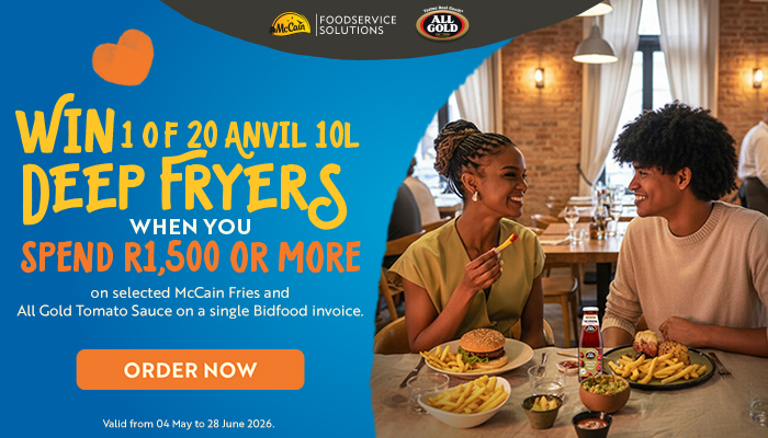 Win 1 Of 20 Anvil 10L Deep Fryers When You Spend R1,500 Or More
