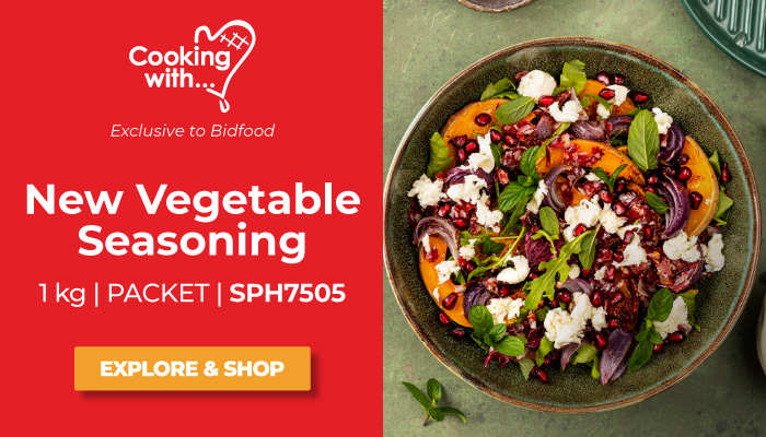 Seasonings & Spices - New Vegetable seasoning - SANHA Halaal & Kosher certified and Vegan Friendly - Exclusive to Bidfood