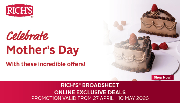 Rich's - Celebrate Mother's Day - With these incredible offers! - Shop Now!