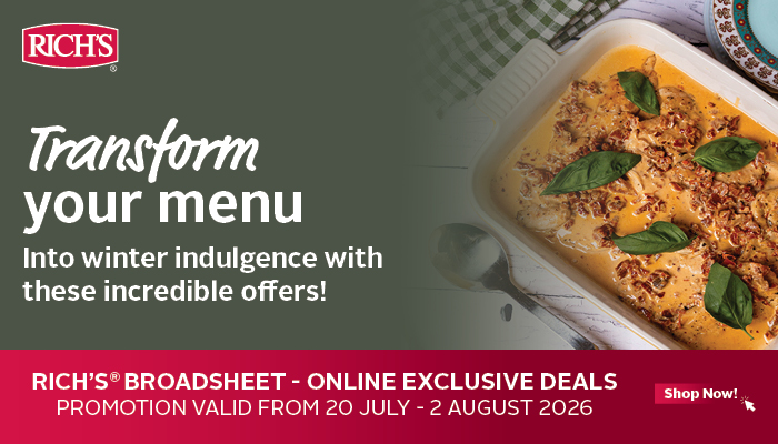 Rich's - Transform your menu - Into winter indulgence these incredible offers! - Shop Now!