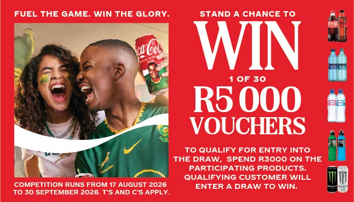 Stand a Chance to - Win 1 of 30 R5000 Vouchers