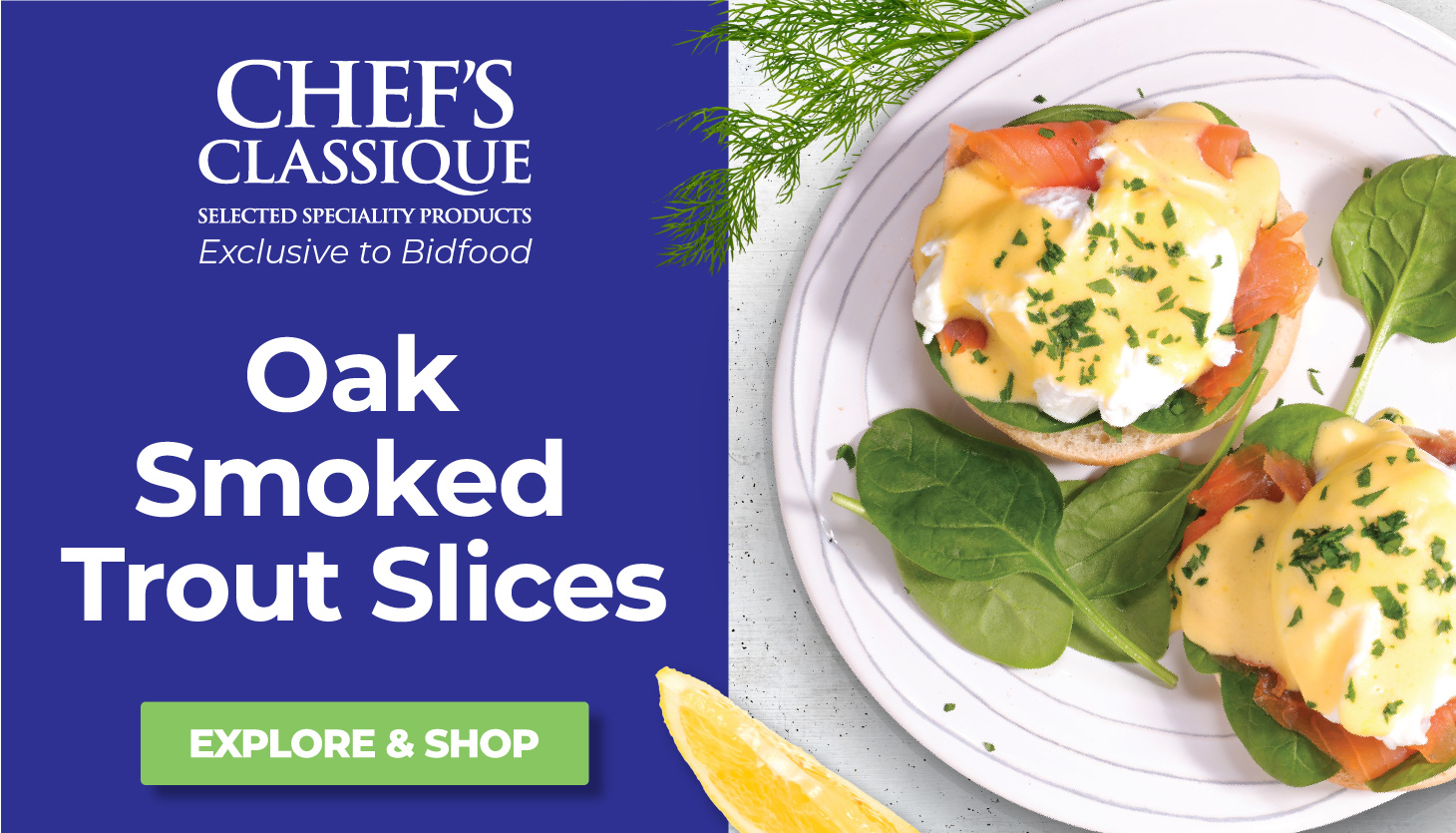 Exclusive to Bidfood - Oak Smoked Trout Slices - Explore & Shop