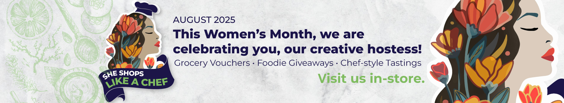 Celebrat Women's Month with Chef's Shop - Visit us in Store