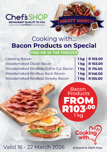 Meaty March - Bacon Products - R103.00 - 1kg