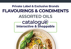 Private Label Product Catalogue – Flavourings & Condiments Assorted Oils