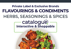 Private Label Product Catalogue – Flavourings & Condiments Herbs, Seasonings & Spices