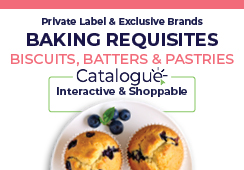 Private Label Product Catalogue – Baking Requisites Biscuits, Batters & Pastries